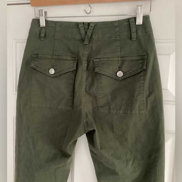 Veronica Beard Arya Cargo High Rise Straight Leg Pants 26 - Picture 6 of 15